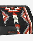 HILASON 34x36 In Western Horse Saddle Blanket Wool Pad Blue