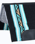 HILASON 34x36 In Western Horse Saddle Blanket Wool Pad Blue