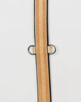 HILASON Western Horse Genuine Leather Hand Tooled Headstall Breast Collar Tan