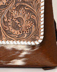 Ohlay Bags OHG131 Backpack Hand Tooled Hair-On Genuine Leather Women Bag Western Handbag Purse