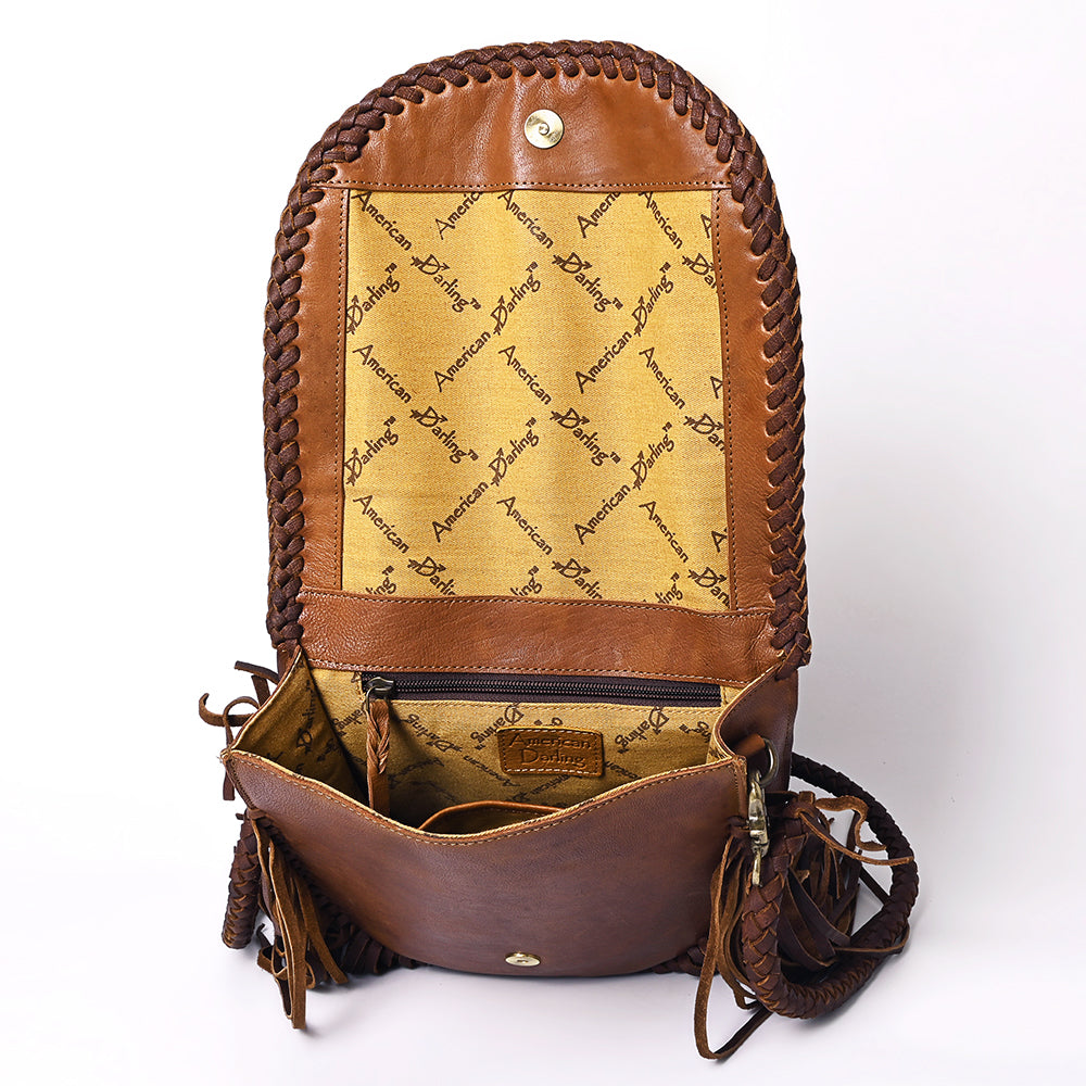 American Darling Messenger Genuine Leather Women Bag Western Handbag Purse