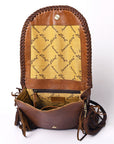 American Darling Messenger Genuine Leather Women Bag Western Handbag Purse