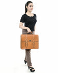American Darling ADBG1399A Tote Genuine Leather women bag western handbag purse