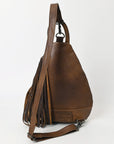American Darling Sling Hand Tooled Hair-onGenuine Leather women bag western handbag purse