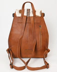 American Darling ADBG1409 Backpack Hand Tooled Hair On Genuine Leather women bag western handbag purse