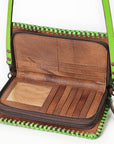 American Darling Clutch Hand Tooled Genuine Leather Women Bag Western Handbag Purse