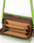 American Darling Clutch Hand Tooled Genuine Leather Women Bag Western Handbag Purse