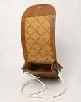 American Darling ADBG1418 Cross Body Hand Tooled Genuine Leather women bag western handbag purse