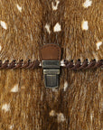 ADBG1420 Briefcase Hair On Genuine Leather Women Bag Western Handbag Purse