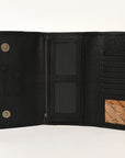 American Darling ADBG1423 Wallet Crocodile Embossed Genuine Leather women bag western handbag purse