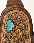 American Darling Cross Body Hand Tooled Genuine Leather women bag western handbag purse