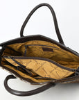 Hair-On Genuine Leather women bag western handbag purse
