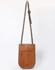 American Darling Adbga522 Cross Body I Hand Tooled Genuine Leather Women Bag Western Handbag Purse
