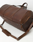 American Darling Duffel Full Grain Genuine Leather Western Women Bag | Handbag Duffle Weekend Travel Bags for