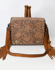 American Darling Adbgz800 Cross Body I Hand Tooled Genuine Leather Women Bag Western Handbag Purse