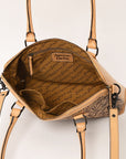 American Darling ADBGZ801 Hand Tooled Genuine Leather women bag western handbag purse