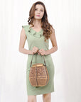 ADBGZ804 American Darling TOTE Hand Tooled Genuine Leather women bag western handbag purse