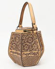 ADBGZ804 American Darling TOTE Hand Tooled Genuine Leather women bag western handbag purse