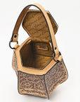 ADBGZ804 American Darling TOTE Hand Tooled Genuine Leather women bag western handbag purse
