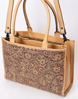 American Darling ADBGZ805 Hand Tooled Genuine Leather women bag western handbag purse