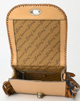 American Darling Hand Tooled Genuine Leather women bag western handbag purse