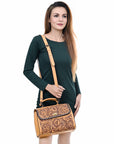 ADBGZ815 American Darling TOTE Hand Tooled Genuine Leather women bag western handbag purse
