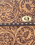 ADBGZ815 American Darling TOTE Hand Tooled Genuine Leather women bag western handbag purse