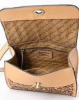 ADBGZ815 American Darling TOTE Hand Tooled Genuine Leather women bag western handbag purse