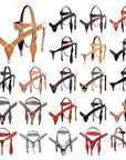 HILASON Western Horse Headstall Breast Collar Set Tack Genuine American Leather