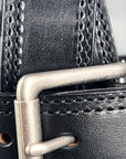 HILASON Western Heavy Duty Genuine Leather Mens Belt Black