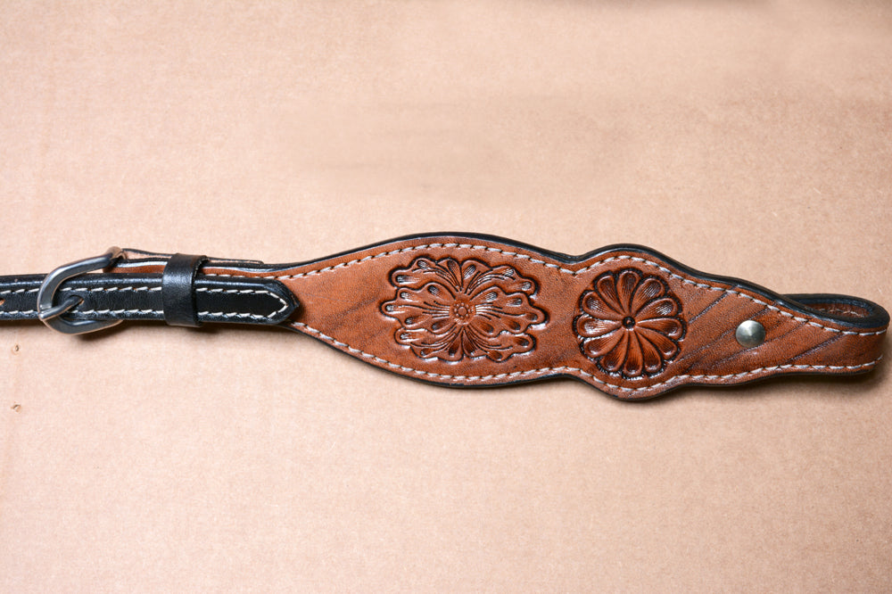 COMFYTACK Western Horse Headstall Breast Collar Tack Genuine American Leather