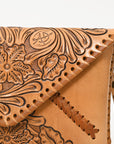American Darling Envelope Hand Tooled Genuine Leather women bag western handbag purse
