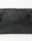American Darling Envelope Hand Tooled Genuine Leather women bag western handbag purse