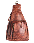 Never Mind Nmbgm165B Sling Vintage Handmade Genuine Cowhide Leather Women Bag Western Handbag Purse