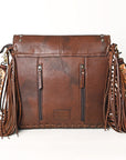 American Darling Saddle Blanket Genuine Leather Women Bag Western Handbag Purse