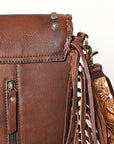 American Darling Saddle Blanket Genuine Leather Women Bag Western Handbag Purse