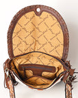 American Darling Saddle Blanket Genuine Leather Women Bag Western Handbag Purse