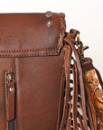 American Darling Saddle Blanket Genuine Leather Women Bag Western Handbag Purse