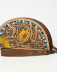 American Darling Hand Tooled Genuine Leather women bag western handbag purse