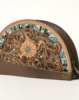 American Darling Hand Tooled Genuine Leather women bag western handbag purse