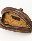 American Darling Hand Tooled Genuine Leather women bag western handbag purse