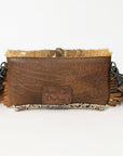 American Darling ADBG1434 Cross Body Hair On Genuine Leather women bag western handbag purse