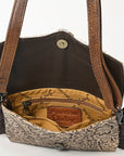 American Darling ADBG1434 Cross Body Hair On Genuine Leather women bag western handbag purse