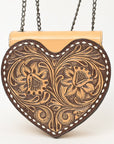 ADBGZ819A American Darling CROSS BODY Hand Tooled Genuine Leather women bag western handbag purse