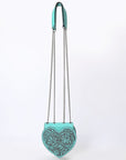 American Darling Crossbody  Hand Tooled Genuine Leather women bag western handbag purse