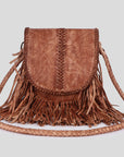 Never Mind Nmbgm169 Cross Body I Vintage Handmade Genuine Cowhide Leather Women Bag Western Handbag Purse