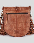 Never Mind Nmbgm169 Cross Body I Vintage Handmade Genuine Cowhide Leather Women Bag Western Handbag Purse