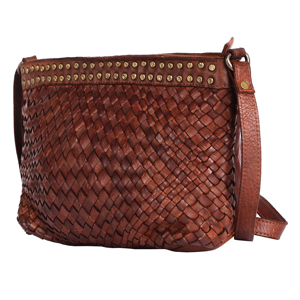 Never Mind Nmbgm172C Cross Body I Vintage Handmade Genuine Cowhide Leather Women Bag Western Handbag Purse