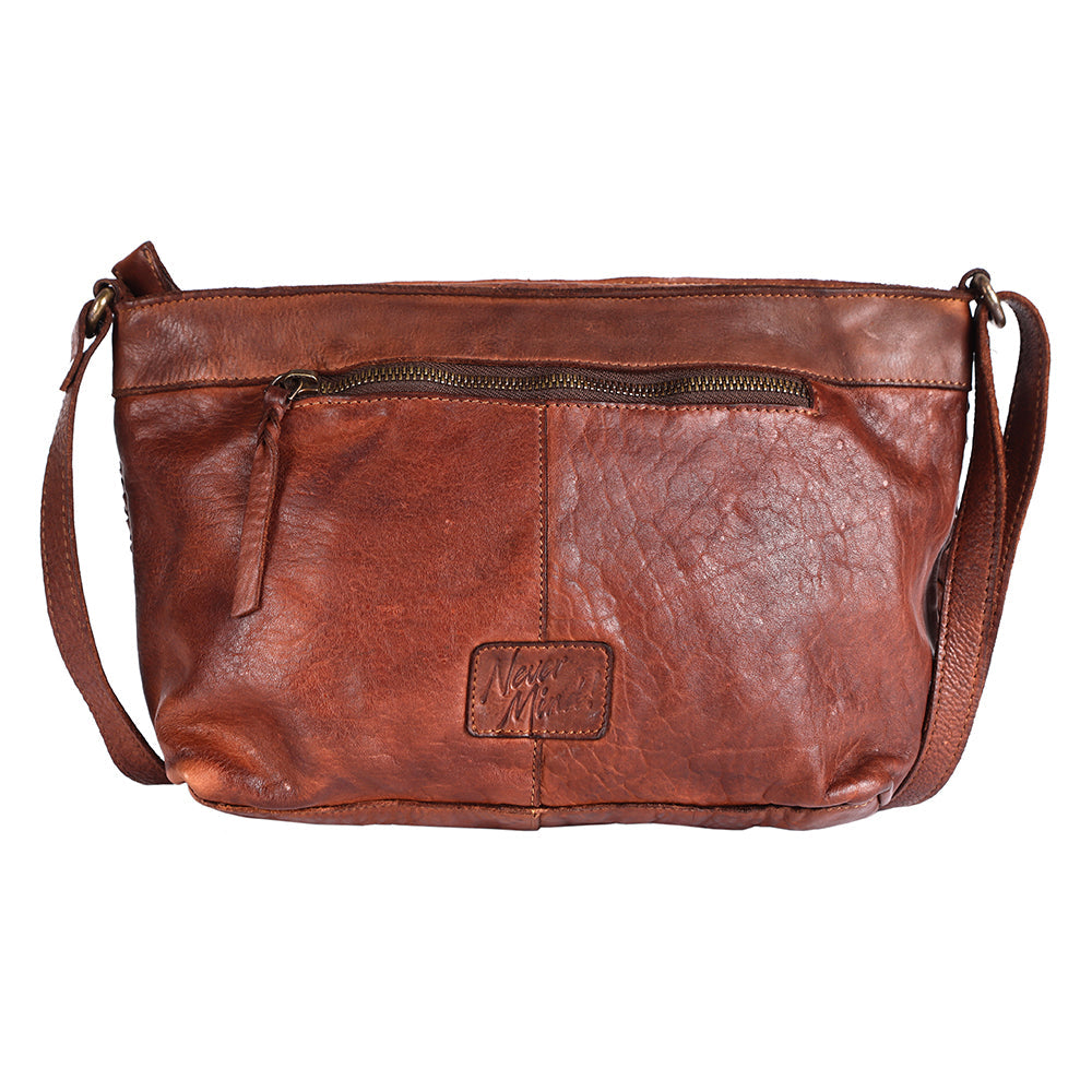 Never Mind Nmbgm172C Cross Body I Vintage Handmade Genuine Cowhide Leather Women Bag Western Handbag Purse