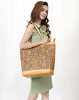 ADBGZ825A American Darling TOTE Hand Tooled Genuine Leather women bag western handbag purse